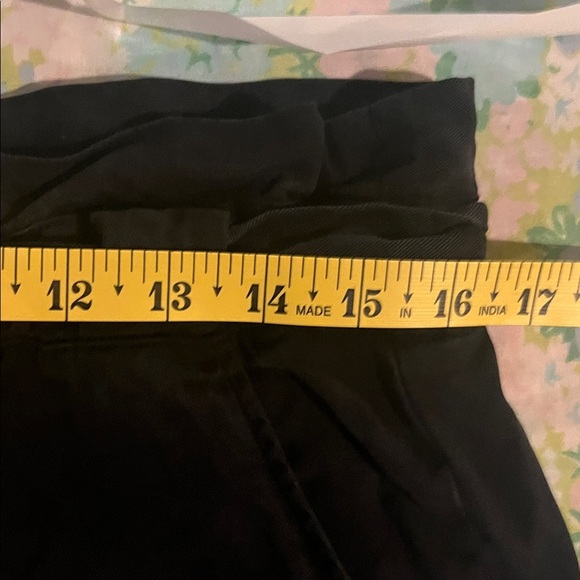 Back‎ Beat Rags Co | Black Tencel Paperbag Wide Leg Easy Pants Medium Silky - Picture 9 of 12